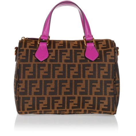 borsa fendi vintage tessuto|borse di fendi donna.